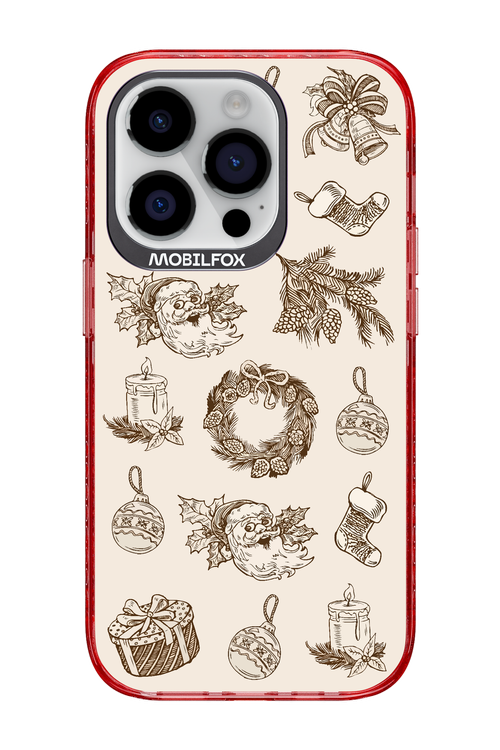 Christmas Paper - Apple iPhone 14 Pro