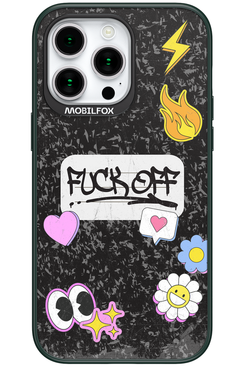 Fuck Off Case - Apple iPhone 15 Pro Max