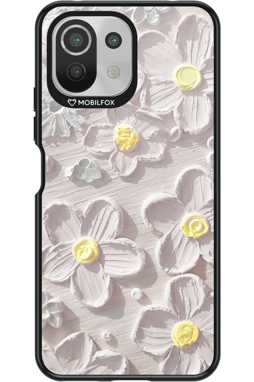 White Flowers - Xiaomi Mi 11 Lite (2021)