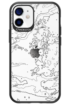Contour Map - Apple iPhone 12 Mini