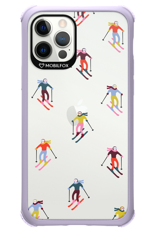 Snow Motion (Transparent) - Apple iPhone 12 Pro