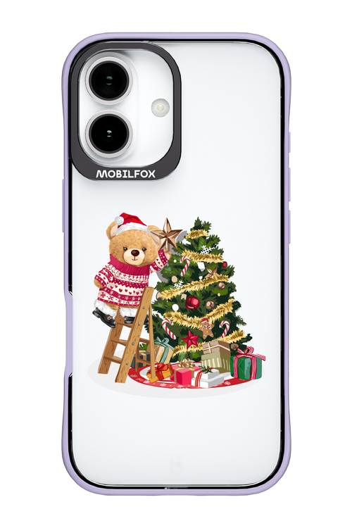 Christmas Bear (Transparent) - Apple iPhone 17