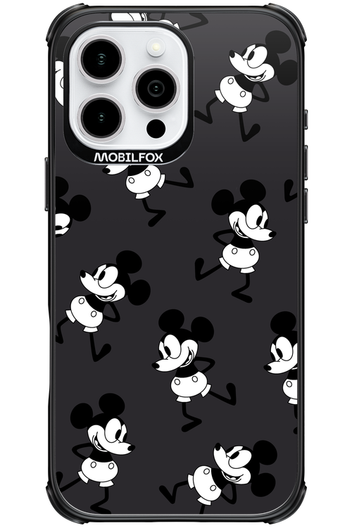 Iconic Mouse (antracite pattern) - Apple iPhone 16 Pro Max