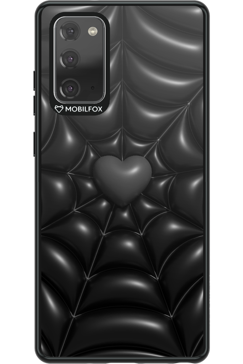 Black Spider Heart - Samsung Galaxy Note 20