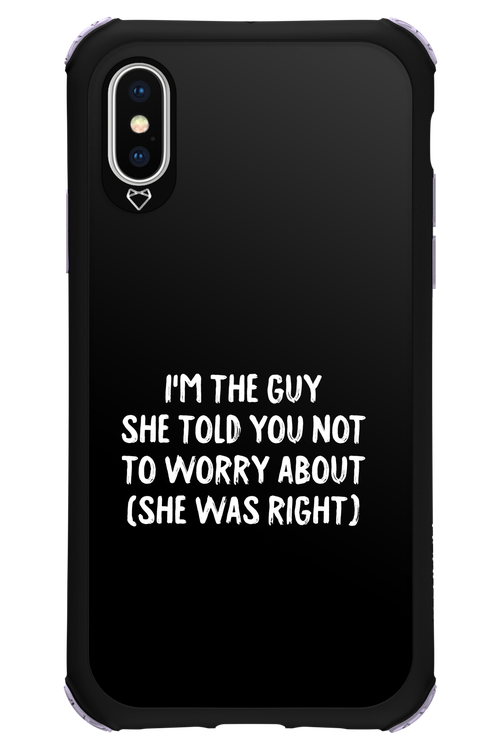 She was right 2.0 - Apple iPhone XS