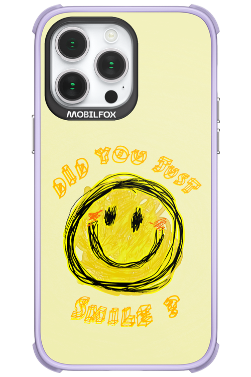 Crayon Smiley - Apple iPhone 14 Pro Max