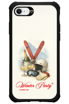 Winter Ski Party - Apple iPhone 8