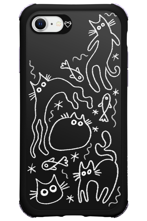 CHALK_CATS 2.0 - Apple iPhone SE 2020