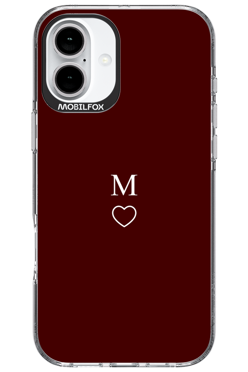 M Burgundia 2.0 - Apple iPhone 16 Plus