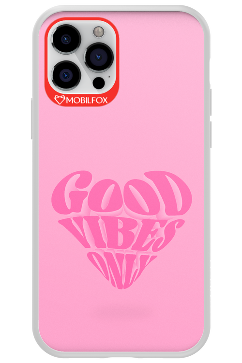 Good Vibes Heart - Apple iPhone 12 Pro