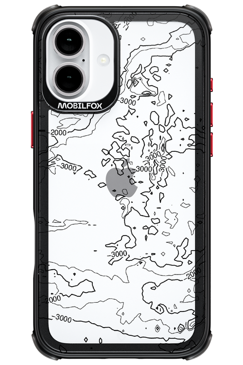 Contour Map - Apple iPhone 16 Plus