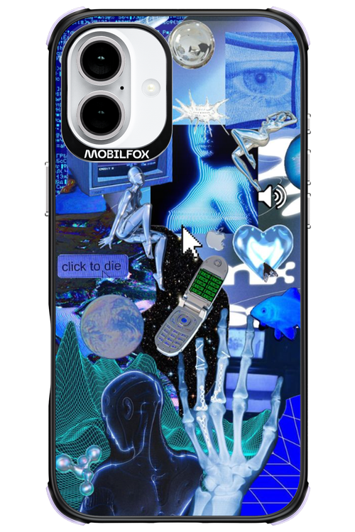 Blue Cyber - Apple iPhone 16 Plus