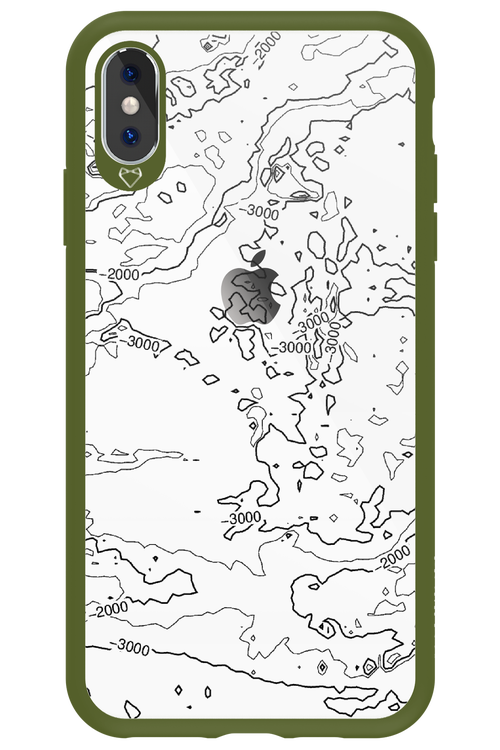 Contour Map - Apple iPhone XS Max