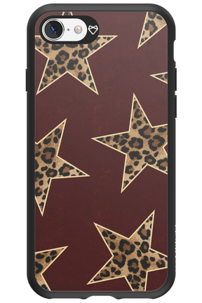 Wild Stars Burgundy - Apple iPhone SE 2020
