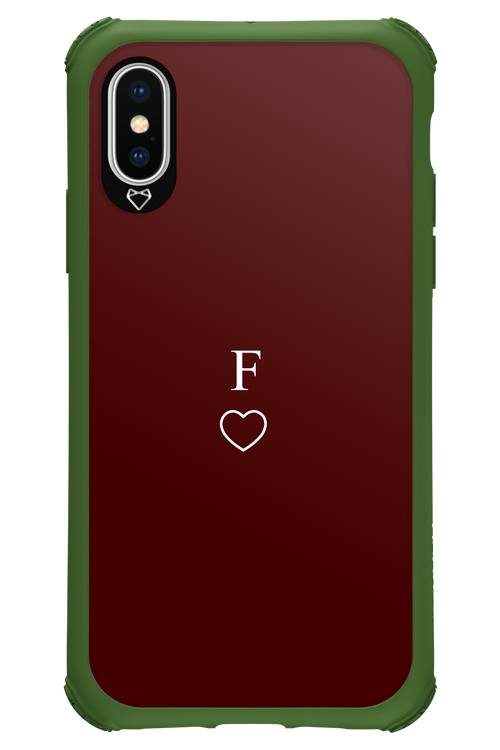 F Burgundia 2.0 - Apple iPhone X