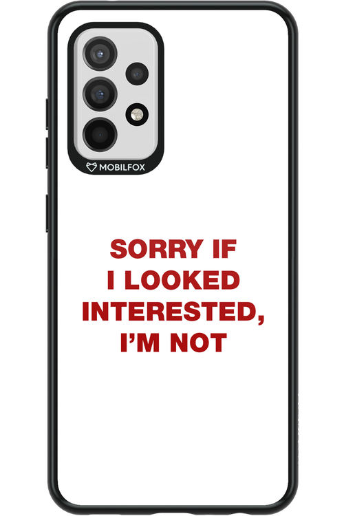 I'm not - Samsung Galaxy A52 / A52 5G / A52s