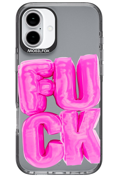 F*ck Transparent - Apple iPhone 16 Plus