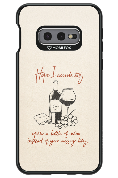 Bottle of wine 2.0 - Samsung Galaxy S10e