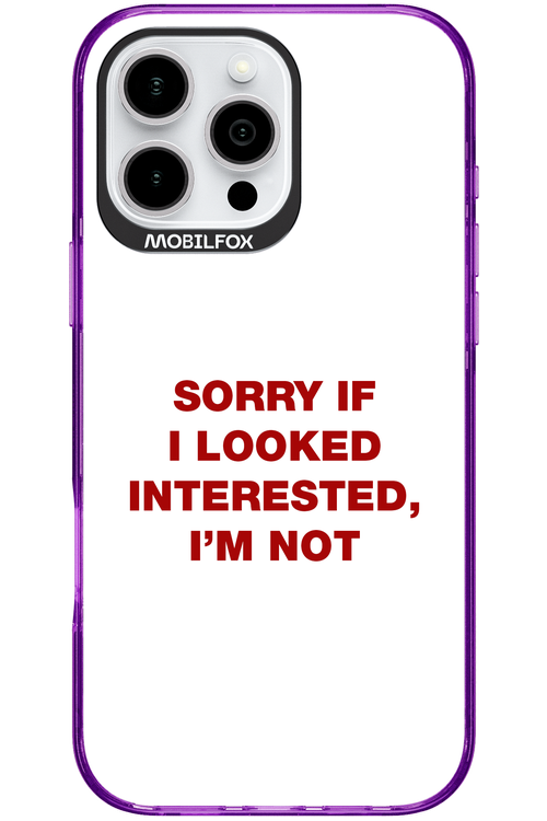 I'm not - Apple iPhone 16 Pro Max