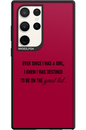 Guest List - Samsung Galaxy S23 Ultra