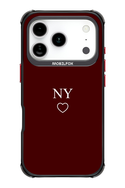 NY Burgundia 2.0 - Apple iPhone 17 Pro