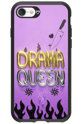 Drama Queen Purple - Apple iPhone 8