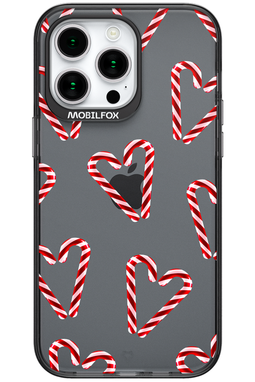 Candy Cane Hearts - Apple iPhone 15 Pro Max