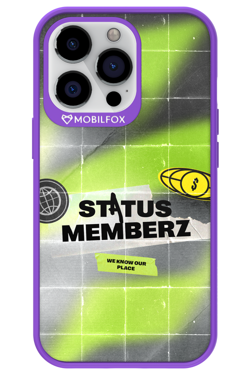 Status Memberz - Apple iPhone 13 Pro