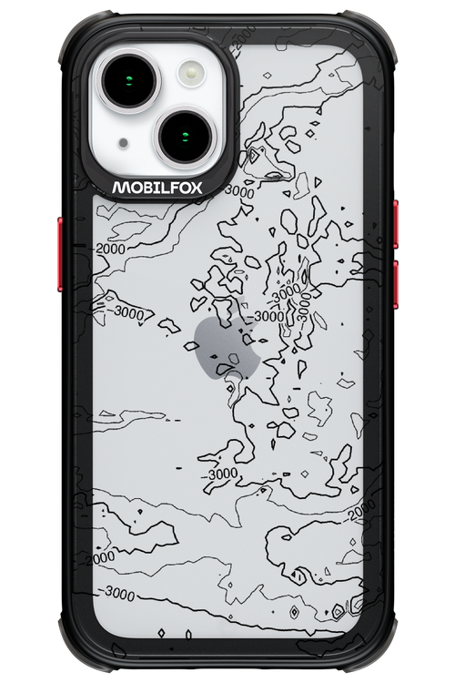 Contour Map - Apple iPhone 15