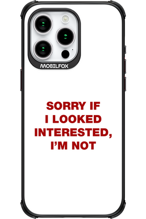 I'm not - Apple iPhone 15 Pro Max