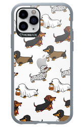 Scary Dachshund (Transparent) - Apple iPhone 11 Pro
