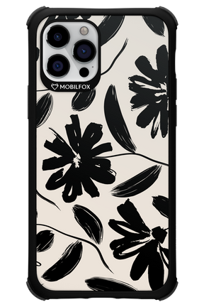 Monochrome Flowerss - Apple iPhone 12 Pro