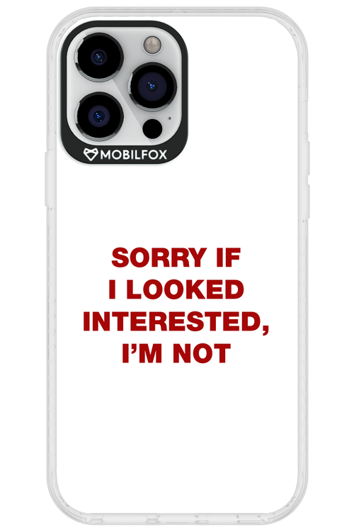 I'm not - Apple iPhone 13 Pro Max