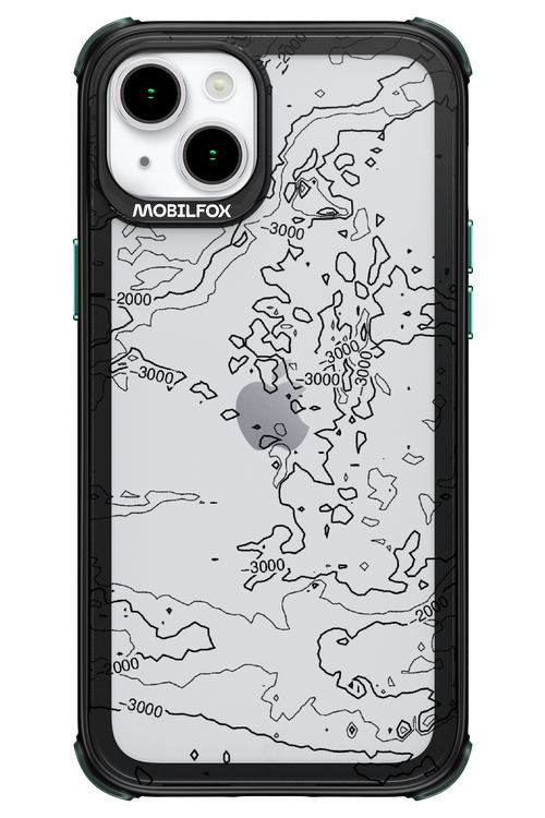 Contour Map - Apple iPhone 15 Plus