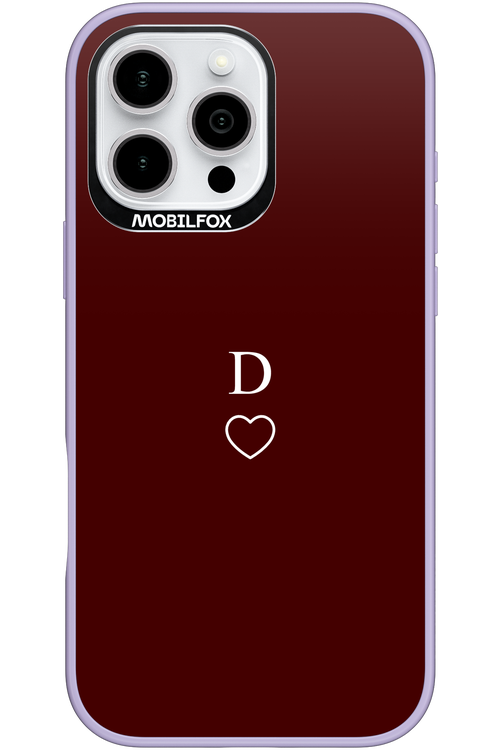 D Burgundia 2.0 - Apple iPhone 16 Pro Max