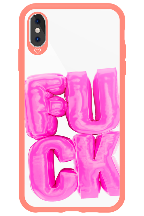 F*ck Transparent - Apple iPhone XS Max