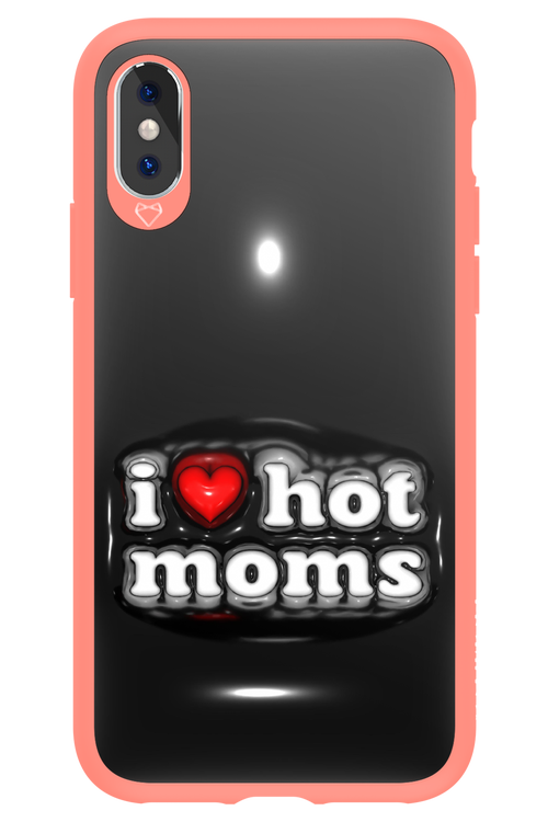 I love hot moms puffer - Apple iPhone X