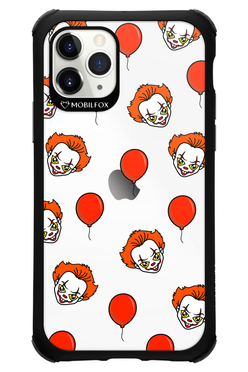 Mystery Clown (Transparent) - Apple iPhone 11 Pro