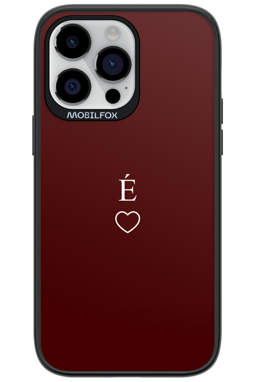 E Burgundia II 2.0 - Apple iPhone 14 Pro Max