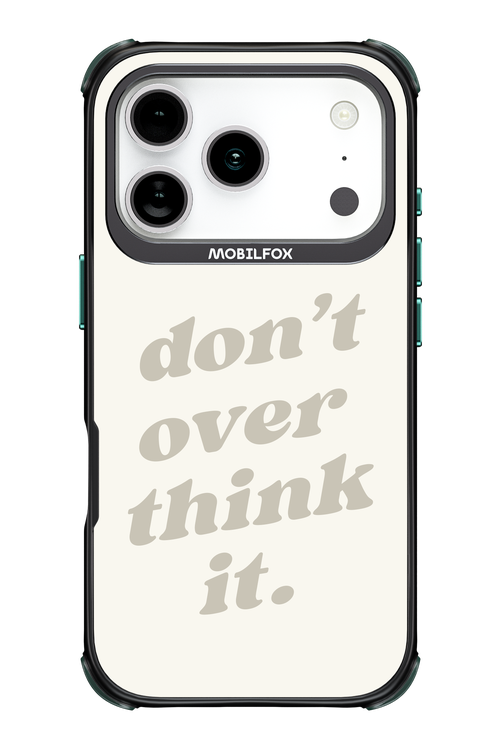 No OverThink - Apple iPhone 17 Pro