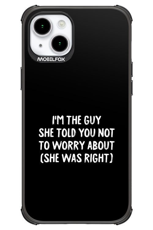 She was right 2.0 - Apple iPhone 15 Plus