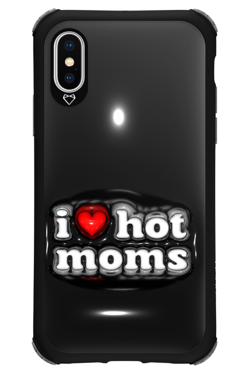 I love hot moms puffer - Apple iPhone X