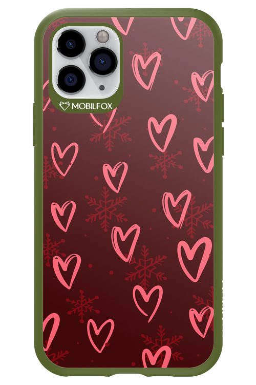Christmas Hearts - Apple iPhone 11 Pro