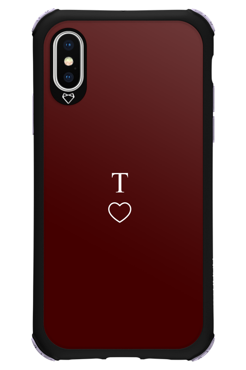 T Burgundia 2.0 - Apple iPhone X