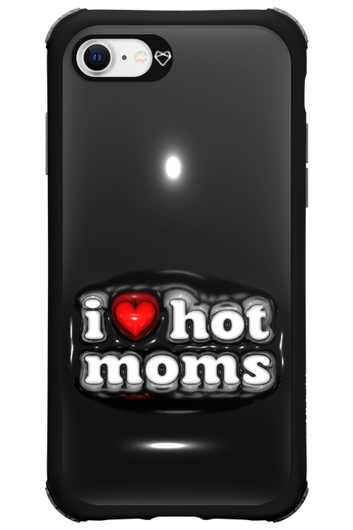 I love hot moms puffer - Apple iPhone 8