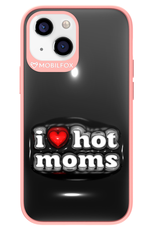 I love hot moms puffer - Apple iPhone 13 Mini