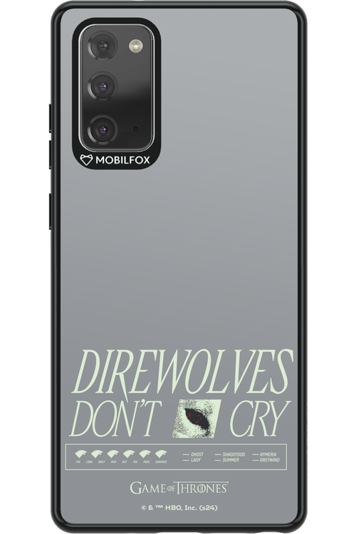 Direwolves Don’t Cry - Samsung Galaxy Note 20