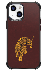 Burgundy Leopard - Apple iPhone 13 Mini