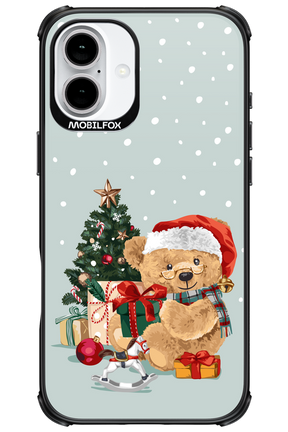 Merry Christmas Bear - Apple iPhone 16 Plus