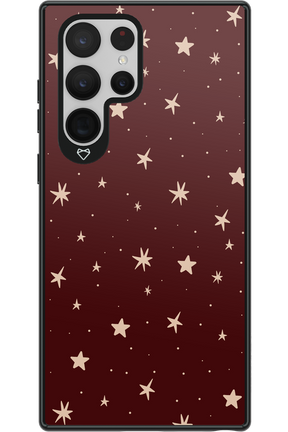 Burgundy Stars - Samsung Galaxy S22 Ultra